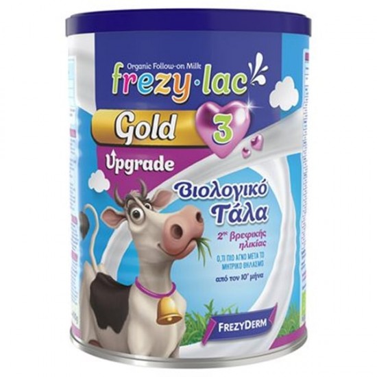Frezylac Gold Upgrade 3 Βιολογικό Γάλα Αναβαθμισμένο για Βρέφη από τον 10o Μήνα  400g