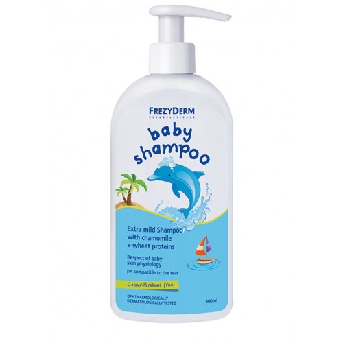 Frezyderm Baby Shampoo Βρεφικό Σαμπουάν Χωρίς Χρωστικές και Parabens 300ml