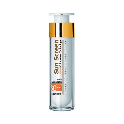 Frezyderm Sun Screen Color Velvet Face Cream SPF30+, UVA Με Χρώμα, 50ml