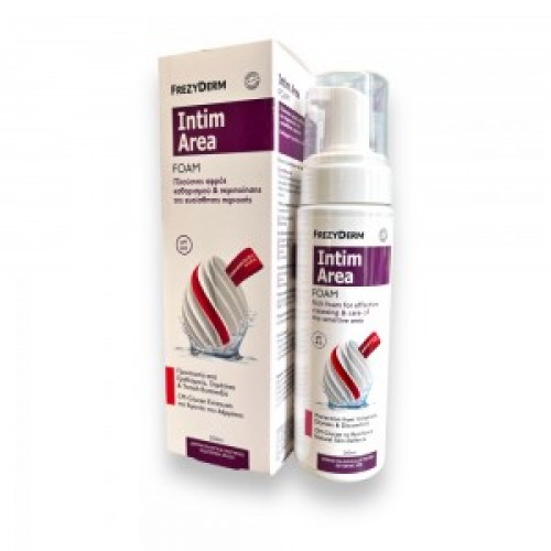 Frezyderm Intim Area Foam ph 4.0, Πλούσιος Αφρός Καθαρισμού της Ευαίσθητης Περιοχής 200ml Frezyderm Intim Area Foam ph 4.0, Πλούσιος Αφρός Καθαρισμού της Ευαίσθητης Περιοχής 200ml