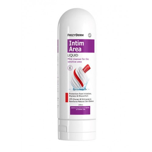 Frezyderm Intim Area Liquid pH4.0 Καθαριστικό Ευαίσθητης Περιοχής 200ml Frezyderm Intim Area Liquid pH4.0 Καθαριστικό Ευαίσθητης Περιοχής 200ml