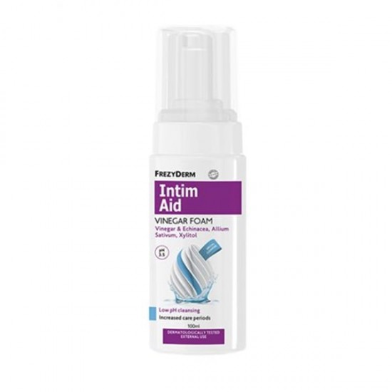 Frezyderm Intim Aid Vinegar Foam pH 3.5 Αφρός Καθαρισμού της Ευαίσθητης Περιοχής 100ml