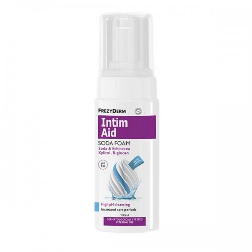 Frezyderm Intim Aid Soda Foam pH 9.0 Αφρός Καθαρισμού της Ευαίσθητης Περιοχής 100ml
