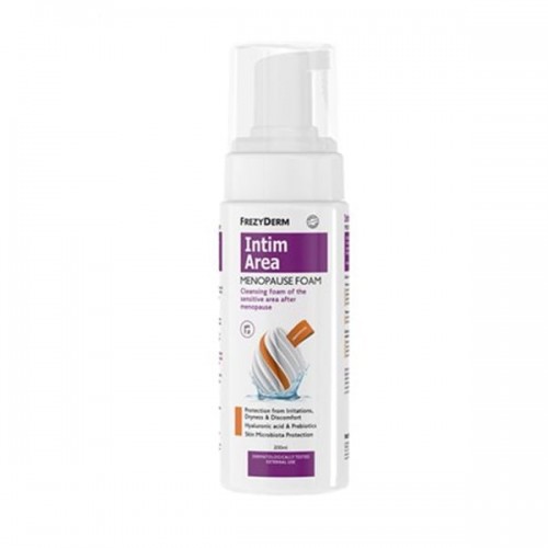 Frezyderm Intim Area Menopause Foam Αφρός Καθαρισμού για Ευαίσθητη Περιοχή 200ml Frezyderm Intim Area Menopause Foam Αφρός Καθαρισμού για Ευαίσθητη Περιοχή 200ml