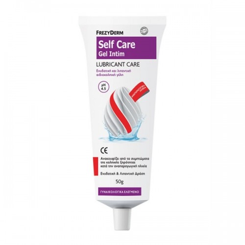 Frezyderm Self Care Gel Intim Lubricant Care pH 4.5 Ενυδατική & Λιπαντική Αιδοιoκολπική Γέλη 50gr