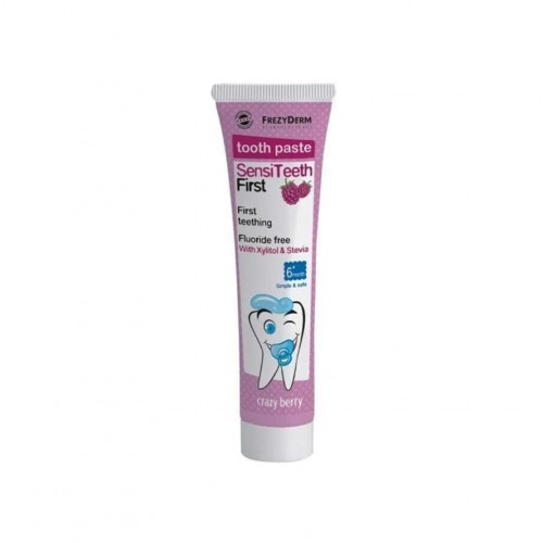 Frezyderm Sensiteeth First Toothpaste, Οδοντόκρεμα για Βρέφη από 6 Μηνών 40ml