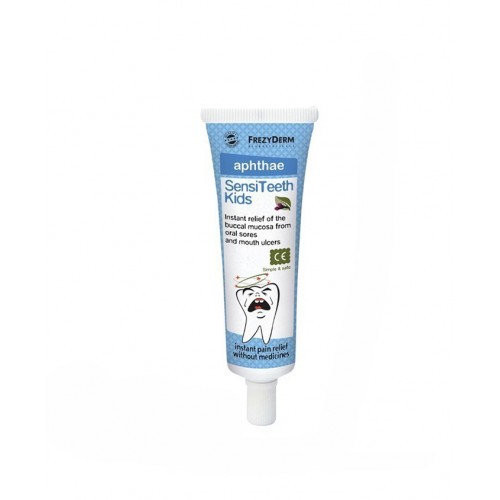 Frezyderm Kids Sensiteeth Aphthae Gel, Γέλη για Άφθες και Στοματικά Έλκη 25ml