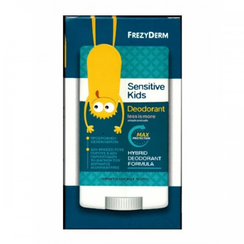 Frezyderm Sensitive Kids Deodorant Cream, Αποσμητικό για Παιδιά 40ml Frezyderm Sensitive Kids Deodorant Cream, Αποσμητικό για Παιδιά 40ml