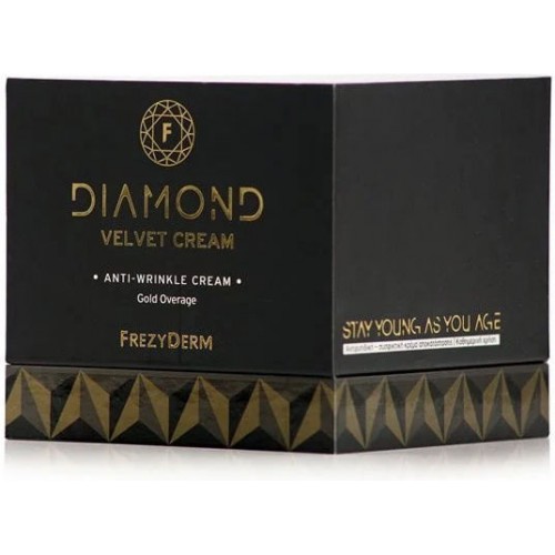Frezyderm Diamond Velvet Gold Οverage Anti-Wrinkle Cream Υπερ-Eνισχυμένη Αντιγηραντική Κρέμα 50ml