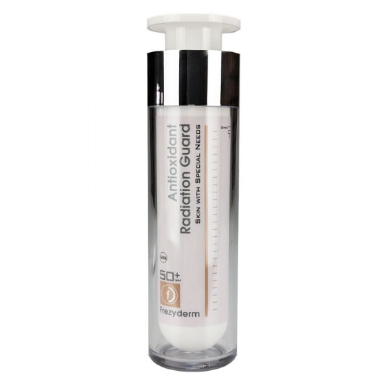 Frezyderm Antioxidant Radiation Guard SPF 50+ Αντιοξειδωτική Κρέμα Υψηλής Προστασίας από την Ακτινοβολία & Ελεύθερες Ρίζες 50ml