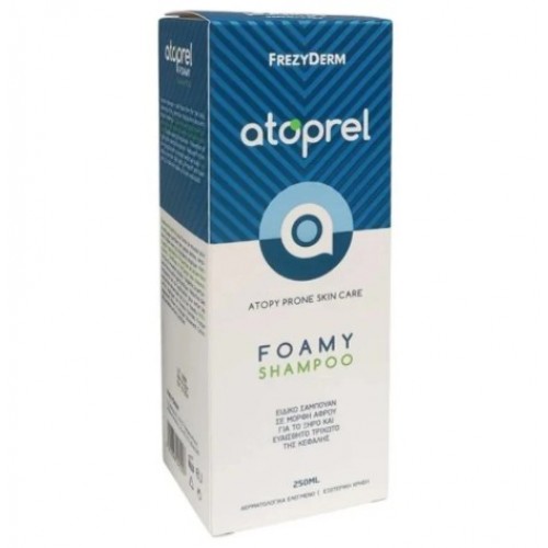 Frezyderm Atoprel Foamy Shampoo, Ειδικό Σαμπουάν για την Ατοπική Δερματίτιδα σε Μορφή Αφρού 250ml Frezyderm Atoprel Foamy Shampoo, Ειδικό Σαμπουάν για την Ατοπική Δερματίτιδα σε Μορφή Αφρού 250ml