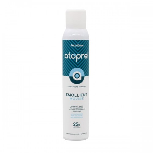 Frezyderm Atoprel Emollient Mousse, Μαλακτικός Αφρός Αναλίπανσης της Ξηρής Επιδερμίδας 200ml