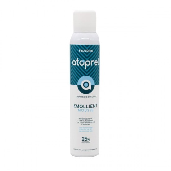 Frezyderm Atoprel Emollient Mousse, Μαλακτικός Αφρός Αναλίπανσης της Ξηρής Επιδερμίδας 200ml