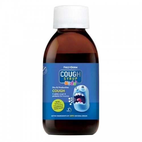Frezyderm Cough Syrup Kids Σιρόπι για Ξηρό & Παραγωγικό Βήχα 182gr