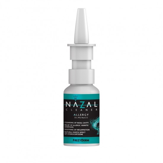  Frezyderm Nazal Cleaner Allergy, Καθαρίζει τη Ρινική Κοιλότητα και Ανακουφίζει από τα Συμπτώματα Αλλεργικής Ρινίτιδας 30ml