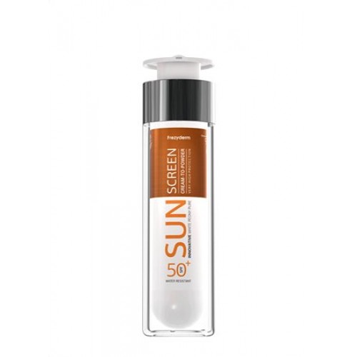 Frezyderm Sun Screen Cream to Powder SPF50+ Αντηλιακό Προσώπου με Αίσθηση Πούδρας 50ml Frezyderm Sun Screen Cream to Powder SPF50+ Αντηλιακό Προσώπου με Αίσθηση Πούδρας 50ml