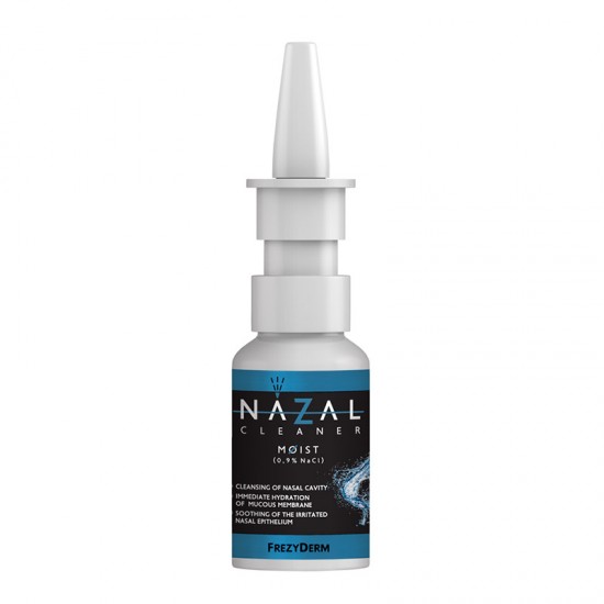 Frezyderm Nazal Cleaner Moist, Ανακουφίζει από τα Συμπτώματα της Ξηρότητας της Ρινικής Κοιλότητας 30ml