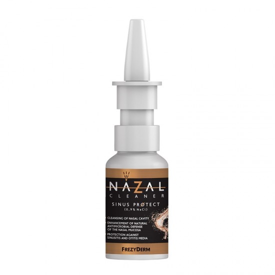 Frezyderm Nazal Cleaner Sinus Protect, Καθαρίζει τη Ρινική Κοιλότητα και Προφυλάσσει από Ιγμορίτιδα και Ωτίτιδα 30ml Frezyderm Nazal Cleaner Sinus Protect, Καθαρίζει τη Ρινική Κοιλότητα και Προφυλάσσει από Ιγμορίτιδα και Ωτίτιδα 30ml