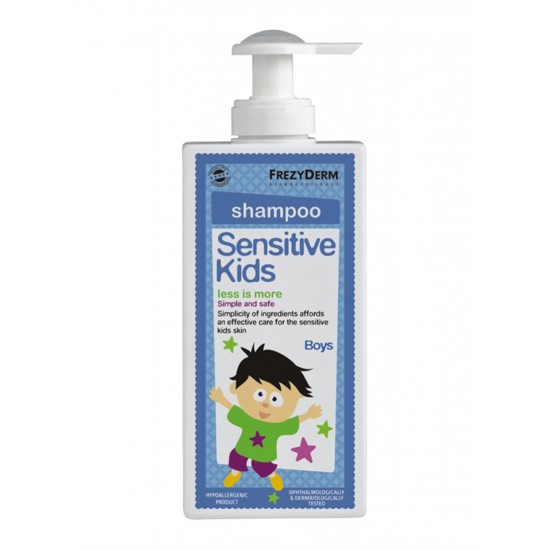 Frezyderm Sensitive Kids Shampoo for Boys Εξειδικευμένο Σαμπουάν Για Αγόρια 200ml