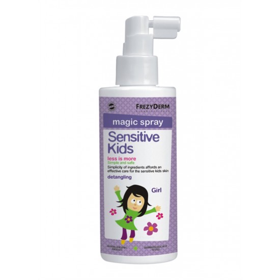 Frezyderm Sensitive Kids Magic Spray for Girls Μαλακτική Λοσιόν 150ml