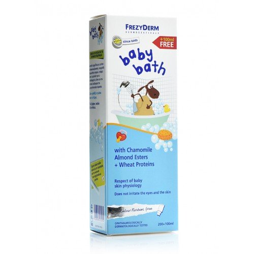 Frezyderm Baby Bath Βρεφικό Αφρόλουτρο Χωρίς Χρωστικές και Parabens 300ml Frezyderm Baby Bath Βρεφικό Αφρόλουτρο Χωρίς Χρωστικές και Parabens 300ml