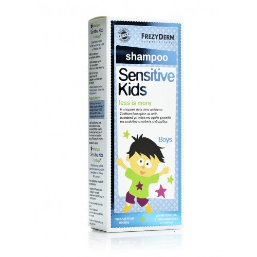 Frezyderm Sensitive Kids Shampoo for Boys Εξειδικευμένο Σαμπουάν Για Αγόρια 200ml