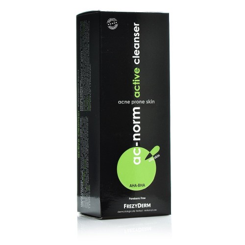 Frezyderm Ac-Norm, Active Cleanser 200ml Υγρό Καθαρισμού για Λιπαρά Δέρματα
