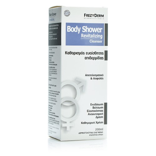 Frezyderm Body Shower Revitalizing Cleanser Καθαρισμός Ευαίσθητης Επιδερμίδας 200ml Frezyderm Body Shower Revitalizing Cleanser Καθαρισμός Ευαίσθητης Επιδερμίδας 200ml