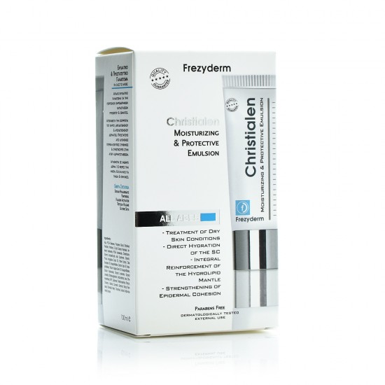 Frezyderm Christialen Emulsion, Eνυδατικό γαλάκτωμα προσώπου & σώματος για ξηρό δέρμα 100ml