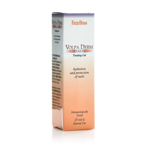 Frezyderm Volpaderm Nails Treating Gel, Gel Ανάπλασης, Ενυδάτωσης και Προστασίας για τα Νύχια 25ml