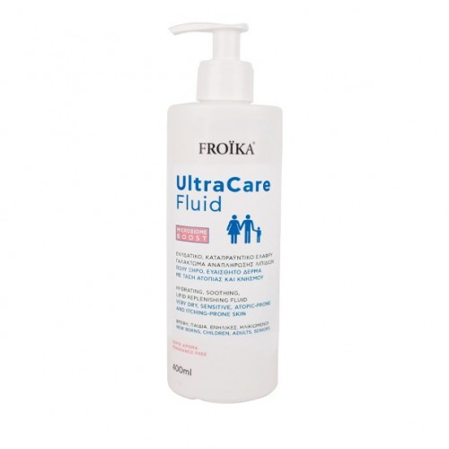 Froika UltraCare Fluid Ενυδατικό, Καταπραϋντικό Ελαφρύ Γαλάκτωμα Αναπλήρωσης Λιπιδίων 400ml Froika UltraCare Fluid Ενυδατικό, Καταπραϋντικό Ελαφρύ Γαλάκτωμα Αναπλήρωσης Λιπιδίων 400ml