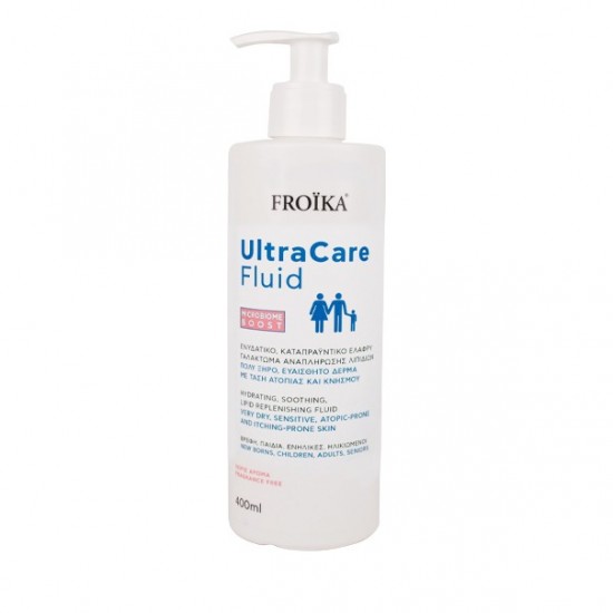 Froika UltraCare Fluid Ενυδατικό, Καταπραϋντικό Ελαφρύ Γαλάκτωμα Αναπλήρωσης Λιπιδίων 400ml Froika UltraCare Fluid Ενυδατικό, Καταπραϋντικό Ελαφρύ Γαλάκτωμα Αναπλήρωσης Λιπιδίων 400ml