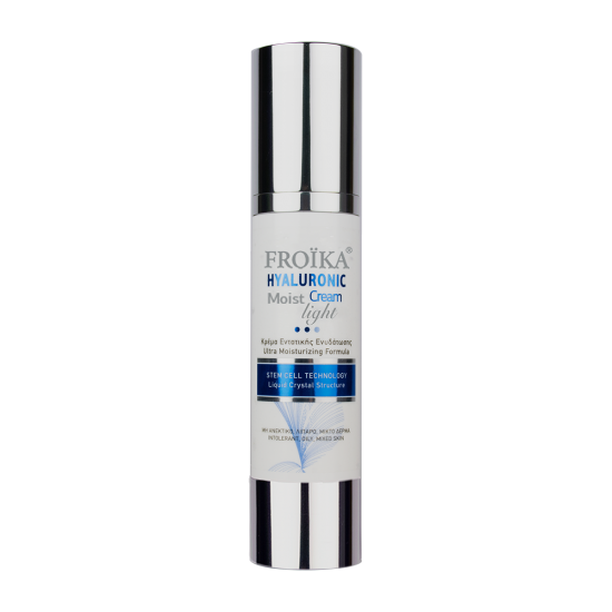 Froika Hyaluronic Moist Cream Light, Κρέμα Εντατικής Ενυδάτωσης 50ml