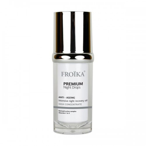 Froika Premium Night Drops Anti-Ageing, Εντατικό Λάδι Νυχτερινής Φροντίδας 30ml Froika Premium Night Drops Anti-Ageing, Εντατικό Λάδι Νυχτερινής Φροντίδας 30ml