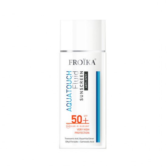Froika Aquatouch Fluid Sunscreen SPF 50+ Αντηλιακό Προσώπου Anti-Spot 50ml Froika Aquatouch Fluid Sunscreen SPF 50+ Αντηλιακό Προσώπου Anti-Spot 50ml