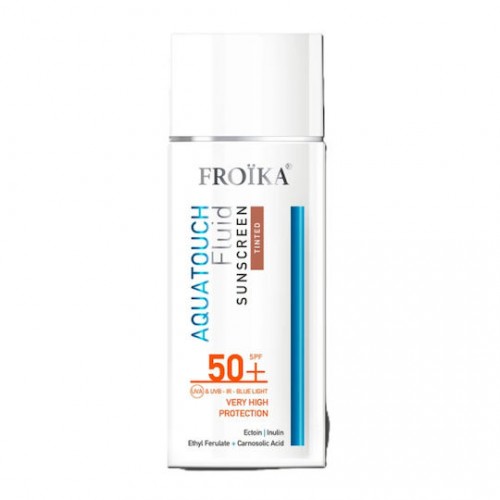 Froika Aquatouch Fluid Sunscreen SPF50+ Αντηλιακό Προσώπου με Χρώμα Tinted 50ml Froika Aquatouch Fluid Sunscreen SPF50+ Αντηλιακό Προσώπου με Χρώμα Tinted 50ml