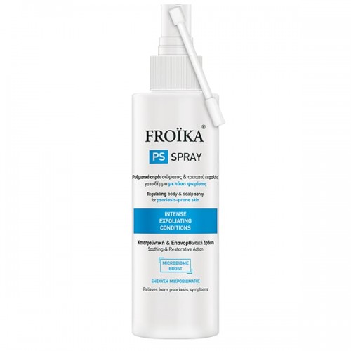 Froika PS Ρυθμιστικό Σπρέι Σώματος & Τριχωτού Κεφαλής για το Δέρμα με Τάση Ψωρίασης 100ml Froika PS Ρυθμιστικό Σπρέι Σώματος & Τριχωτού Κεφαλής για το Δέρμα με Τάση Ψωρίασης 100ml