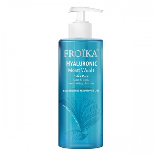 Froika Hyaluronic Moist Wash, Απαλός Καθαρισμός & Ενυδάτωση με Υαλουρονικό Οξύ 400ml Froika Hyaluronic Moist Wash, Απαλός Καθαρισμός & Ενυδάτωση με Υαλουρονικό Οξύ 400ml