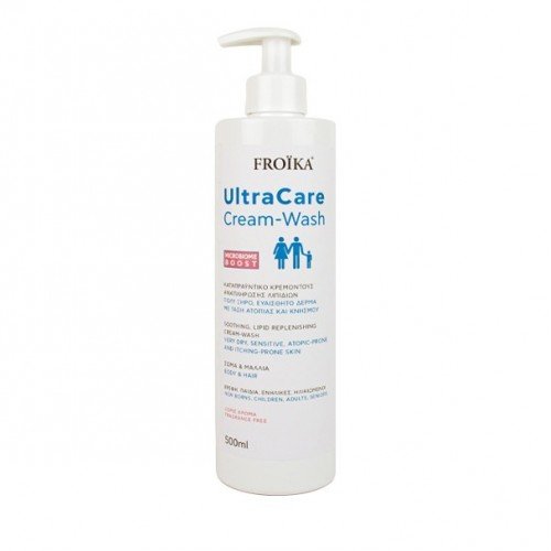 Froika UltraCare Cream-Wash Καταπραϋντικό Κρεμοντούς Αναπλήρωσης Λιπιδίων 500ml Froika UltraCare Cream-Wash Καταπραϋντικό Κρεμοντούς Αναπλήρωσης Λιπιδίων 500ml
