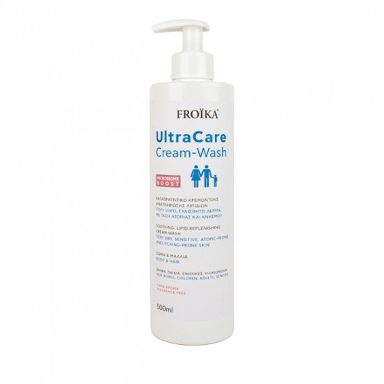 Froika UltraCare Cream-Wash Καταπραϋντικό Κρεμοντούς Αναπλήρωσης Λιπιδίων 500ml Froika UltraCare Cream-Wash Καταπραϋντικό Κρεμοντούς Αναπλήρωσης Λιπιδίων 500ml