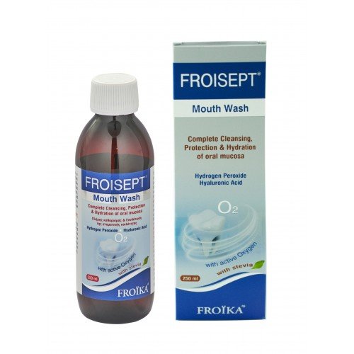 Froika Froisept Mouth Wash Στοματικό Διάλυμα με Ενεργό Οξυγόνο 250ml Froika Froisept Mouth Wash Στοματικό Διάλυμα με Ενεργό Οξυγόνο 250ml