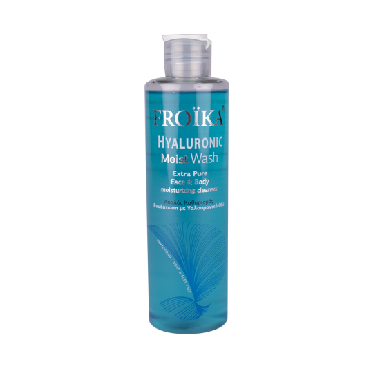 Froika Hyaluronic Moist Wash, Απαλός Καθαρισμός & Ενυδάτωση με Υαλουρονικό Οξύ 200ml Froika Hyaluronic Moist Wash, Απαλός Καθαρισμός & Ενυδάτωση με Υαλουρονικό Οξύ 200ml