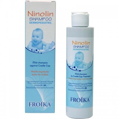 Froika Ninolin Shampoo, Απαλό Σαμπουάν κατά της Νινίδας των Βρεφών 125ml