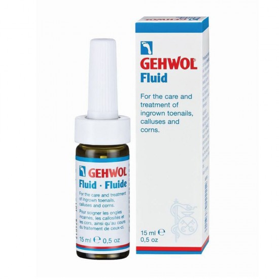 Gehwol Fluid Καταπραϋντικό & Απολυμαντικό Υγρό για Ερεθισμένους Κάλους & Παρωνυχίδες 15ml 