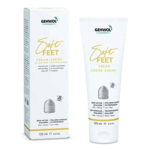 Gehwol Fusskraft Soft Feet Cream Κρέμα Περιποίησης Ποδιών με Μέλι & Γάλα, 125ml