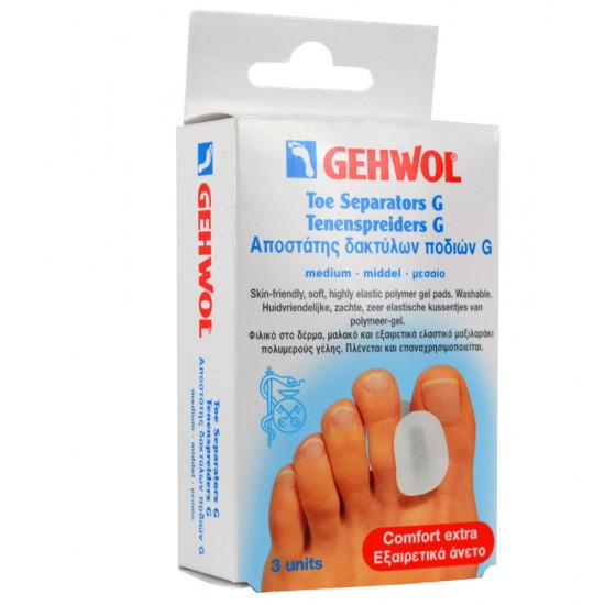 Gehwol Toe Separators G Medium Αποστάτης Δακτύλων Ποδιών G 3τμχ