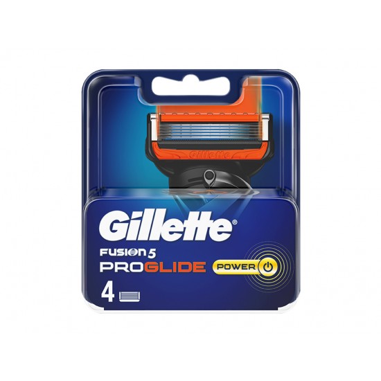 Gillette Fusion Proglide Power Ανταλλακτικά, 4 Τεμάχια Gillette Fusion Proglide Power Ανταλλακτικά, 4 Τεμάχια