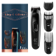 Gillette King C Beard Trimmer Ξυριστική Μηχανή Προσώπου Επαναφορτιζόμενη με 3 Ανταλλακτικές Κεφαλές