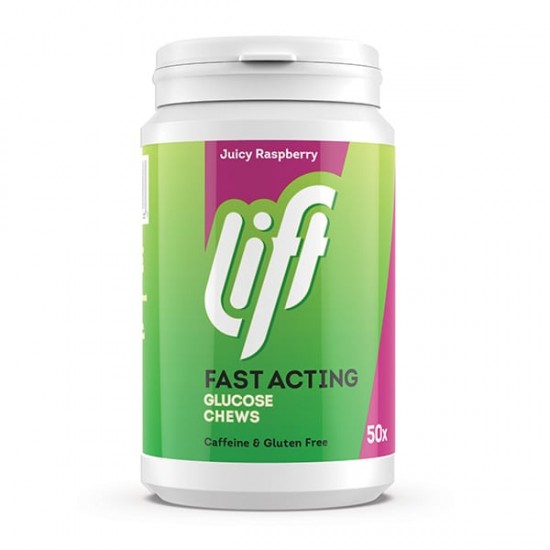Glucotabs Juicy Rasberry Ταμπλέτες Γλυκόζης με Γεύση Φραμπουάζ 50tabs Glucotabs Juicy Rasberry Ταμπλέτες Γλυκόζης με Γεύση Φραμπουάζ 50tabs
