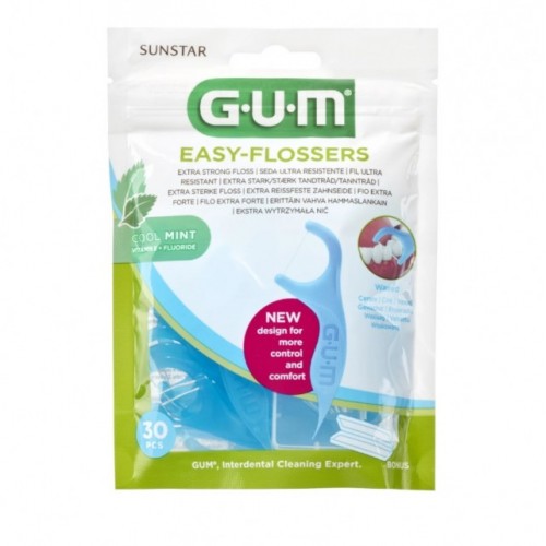 Gum Easy Flossers, Οδοντικό Νήμα 30τμχ Gum Easy Flossers, Οδοντικό Νήμα 30τμχ